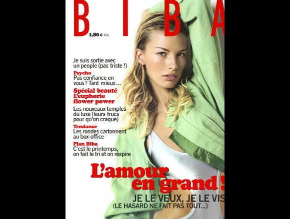 Lavinia Birladeanu dans le magazine Biba.