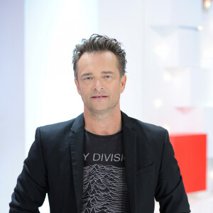 Exclusif - David Hallyday - Enregistrement de l'émission "Vivement Dimanche" au studio Gabriel à Paris, présentée par Michel Drucker et diffusée le 29 septembre 2019 sur France 2. Le 11 septembre 2019 © Guillaume Gaffiot / Bestimage