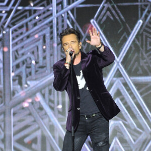 Exclusif - David Hallyday lors de l'enregistrement de l'émission "La Chanson de l'Année 2019" aux Arènes de Nîmes, le 16 mai 2019. © Guillaume Gaffiot/Bestimage
