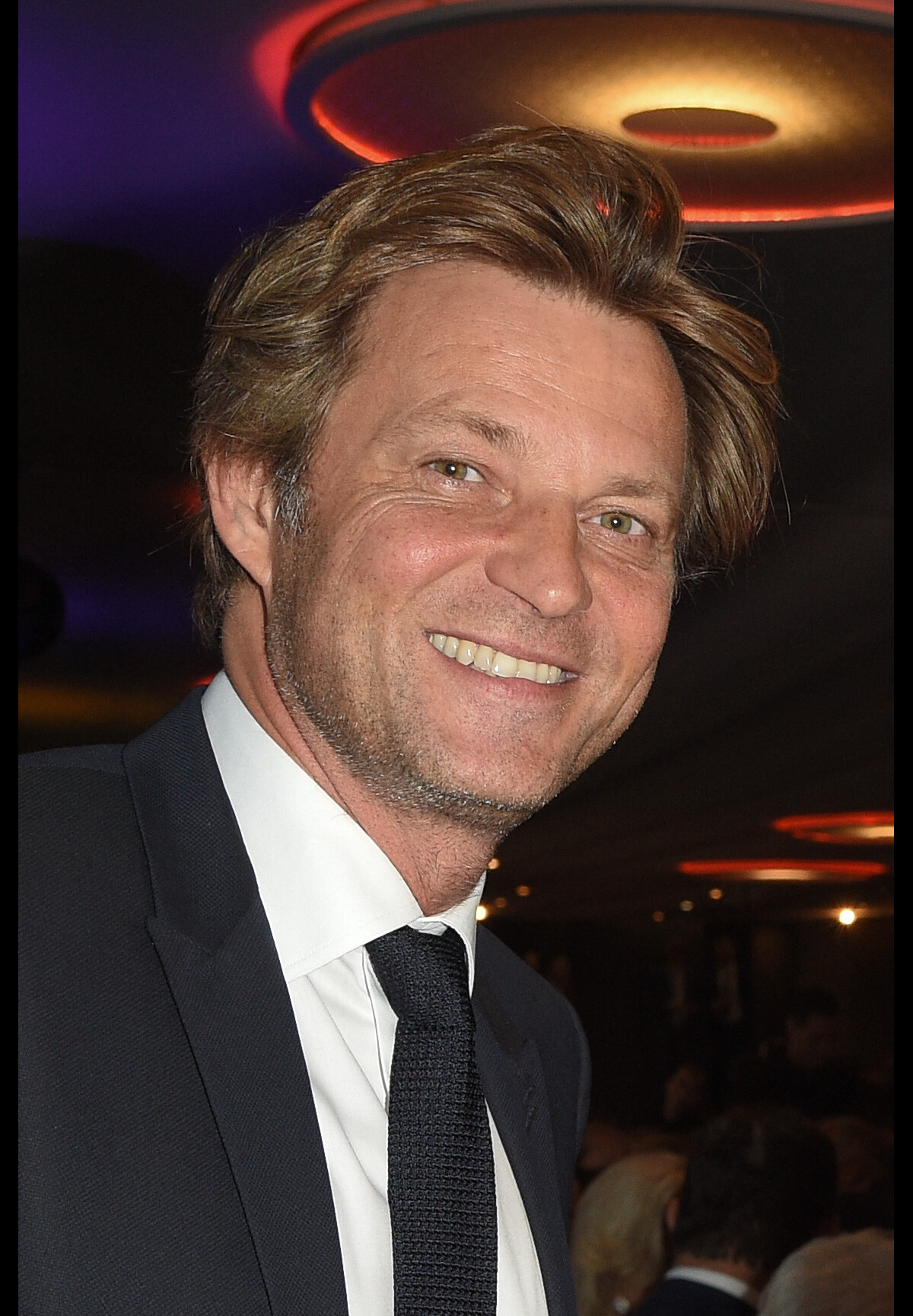 Photo : Laurent Delahousse était à l'honneur dans le magazine "Society