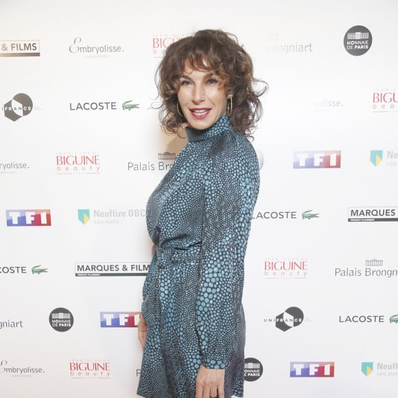 Anne Depétrini - 25ème édition des Trophées du Film Français 2018 au Palais Brongniart à Paris. Le 6 février 2018 © Christophe Aubert via Bestimage