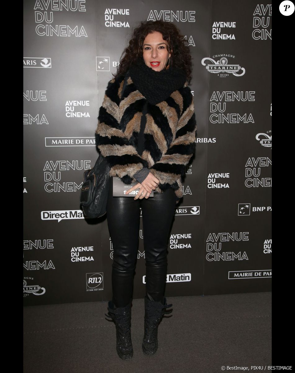 Anne Depetrini - Premiere de Mobius a l'UGC Normandie a Paris le 12 fevrier 2013.