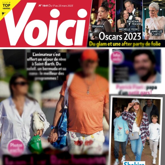 Couverture du magazine "Voici" du vendredi 17 mars 2023