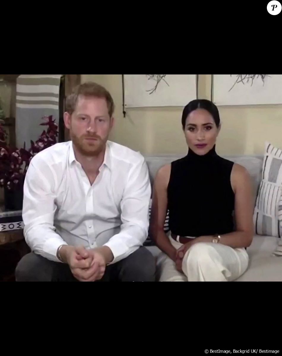 Et il n'y a pas que la Couronne britannique que les Sussex se sont mis à dos
Le prince Harry, duc de Sussex, et Meghan Markle, duchesse de Sussex invités dans un podcast dédié à la santé mentale, le 11 octobre 2020
