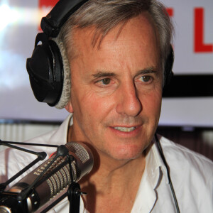 Exclusif - Bernard de La Villardière - People lors de l'enregistrement de l'émission "Le Show de Luxe" sur la Radio Voltage à Paris. Le 20 juin 2019 © Philippe Baldini / Bestimage