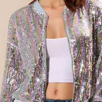 Comme Louane, soyez disco en veste à paillettes