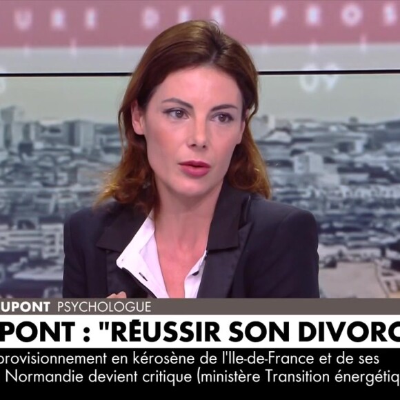 Marie-Estelle Dupont sur le plateau de L'heure des pros le jeudi 23 mars 2023.