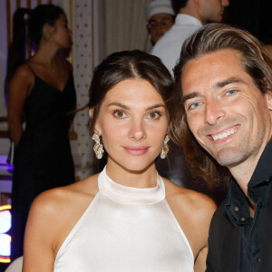 Depuis le 1er juin 2021, Camille Lacourt et Alice sont les heureux parents d'un petit garçon nommé Marius
 
Exclusif - Camille Lacourt et sa compagne Alice Detollenaere - Hotel Peninsula poursuit son engagement dans la lutte contre le cancer du sein à l'occasion de la campagne annuelle mondiale Octobre Rose avec la soirée de gala au profit de l'association "Europa Donna France". Paris, le 29 septembre 2022 © Christophe Clovis-Rachid Bellak / Bestimage