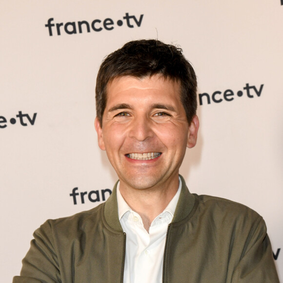 Info du 1er mai 2021, France 2 annonce les nouveaux présentateurs de Télématin: Thomas Sotto et Julia Vignali - Thomas Sotto au photocall de la conférence de presse de France 2 au théâtre Marigny à Paris le 18 juin 2019 © Coadic Guirec / Bestimage