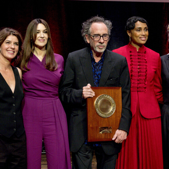 Irène Jacob, Monica Bellucci, Tim Burton, Imany, Alice Taglioni - Tim Burton a reçu le prix Lumière 2022 lors de la 14ème Edition du festival du cinéma Lumière Film Festival à Lyon. Le 21 octobre 2022 © Pascal Fayolle / Bestimage