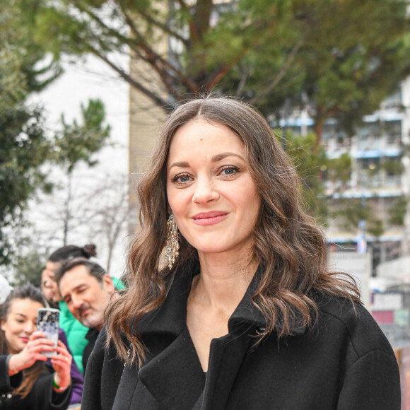 Marion Cotillard à l'avant-première du film "Asterix et Obelix: L'Empire du Milieu" au cinéma Pathé La Joliette à Marseille, France, le 28 janvier 2023. © Jean-René Santini/Bestimage 