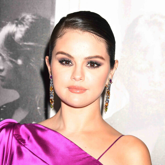 Selena Gomez au photocall de la première du film "Selena Gomez, My mind and me" à Hollywood le 2 novembre 2022. 