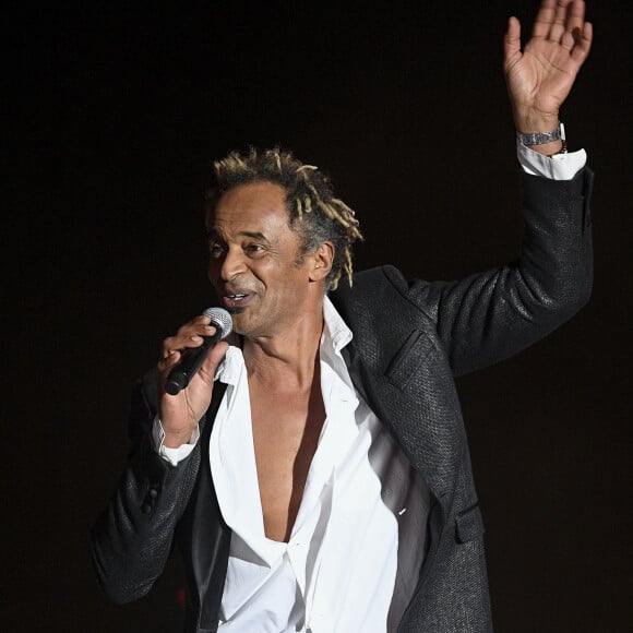 Le 16 mars dernier, le chanteur, touché par une crise de paludisme, s'est retrouvé à l'hôpital
 
Exclusif - Yannick Noah - Concert anniversaire des 130 ans de la Tour Eiffel à Paris, qui sera diffusé le 26 octobre sur France 2. Le 2 octobre 2019. © Pierre Perusseau/ Bestimage