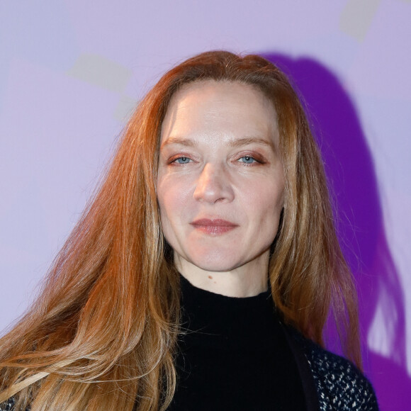Odile Vuillemin lors de la première édition de "La nuit des artistes" à l'initiative de l'ADAMI au Pachamama à Paris le 27 mars 2023. © Christophe Clovis / Bestimage 