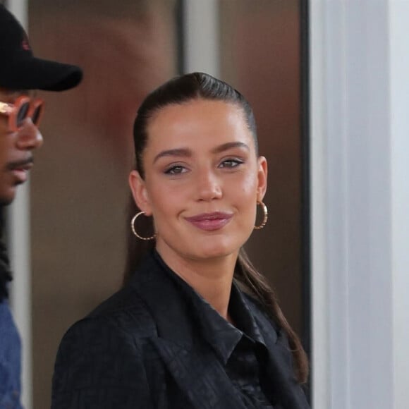 Adèle Exarchopoulos - Les célébrités à la sortie de l'hôtel "Martinez" lors du 75ème Festival International du Film de Cannes, le 24 mai 2022.