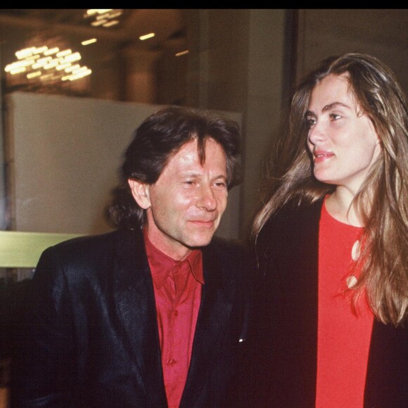 Roman Polanski et Emmanuelle Seigner en 1994