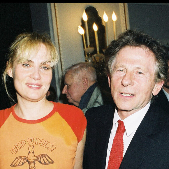 Emmanuelle Seigner et Roman Polanski
