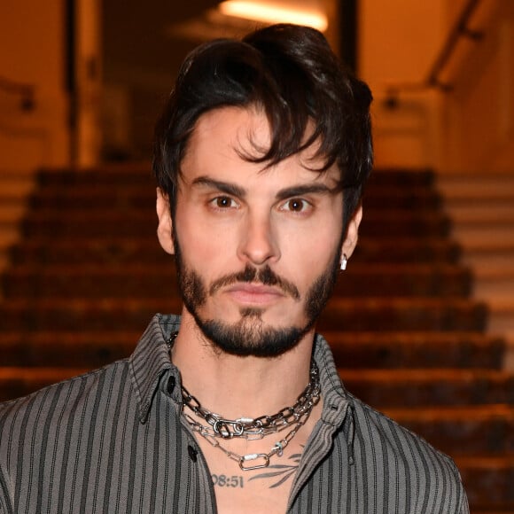 Baptiste Giabiconi au défilé Haute Couture Viktor & Rolf printemps / été 2023 lors de la fashion week à l'InterContinental Paris le 25 janvier 2023. © Veeren / Christophe Clovis / Bestimage 