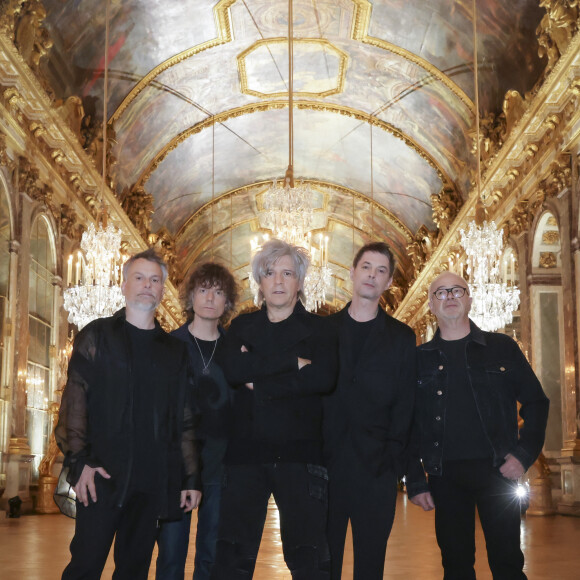 Exclusif - Nicola Sirkis et son groupe Indochine - Backstage de l'enregistrement de l'émission "Le Grand Echiquier, le printemps à Versailles", présentée par C.Chazal et diffusée le 31 mars sur France 2 © Jack Tribeca / Bestimage