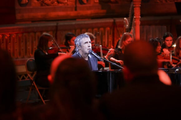 Exclusif - Julien Clerc - Enregistrement de l'émission "Le Grand Echiquier, le printemps à Versailles", présentée par C.Chazal et diffusée le 31 mars sur France 2 © Jack Tribeca / Bestimage