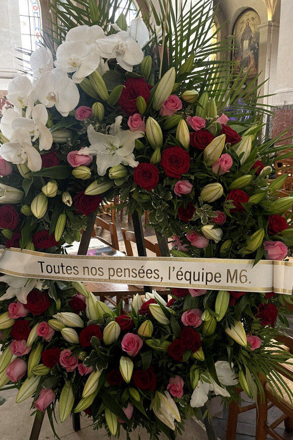 Obsèques de Marion Game en l'église Saint Roch à Paris le 31 mars 2023.