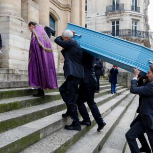 Un moment émouvant
Obsèques de Marion Game en l'église Saint Roch à Paris le 31 mars 2023. 