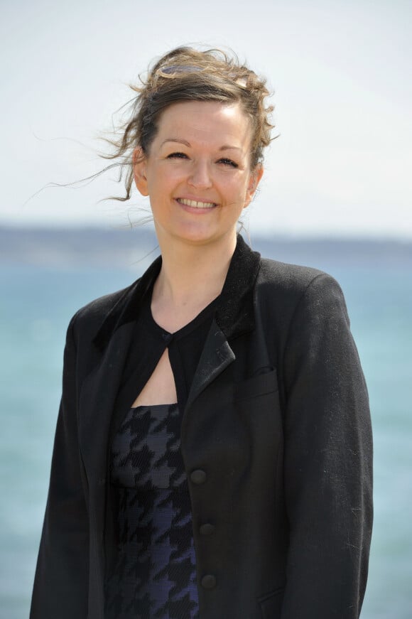Anne Girouard - 50 eme Edition du MipTV a Cannes le 09 avril 2013.