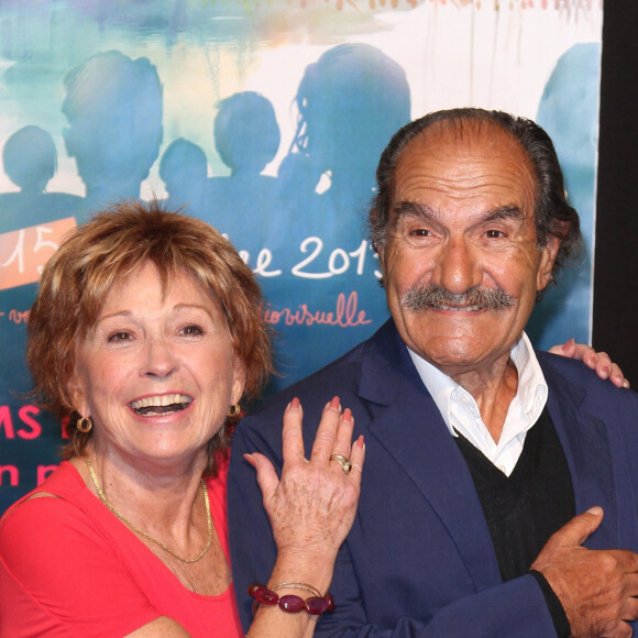 Marion Game et Gérard Hernandez. Cérémonie d'ouverture du Festival de la Fiction TV de la Rochelle © MPP/Bestimage