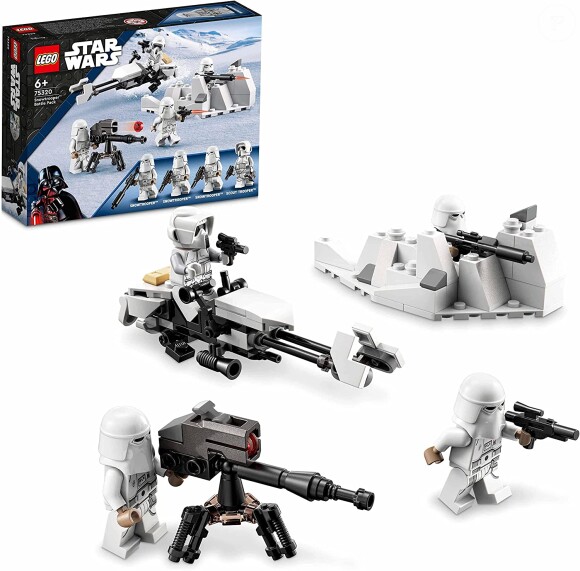 L'Empire est prêt au combat avec ce jeu de construction Lego Star Wars combat Snowtrooper