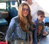 Elle a écrit un beau message sur Instagram pour expliquer sa décision
 
Shakira et ses enfants arrivent à l'aéroport de Barcelone pour prendre un avion à destination de Miami. Barcelone, Espagne le 2 Avril 2023.