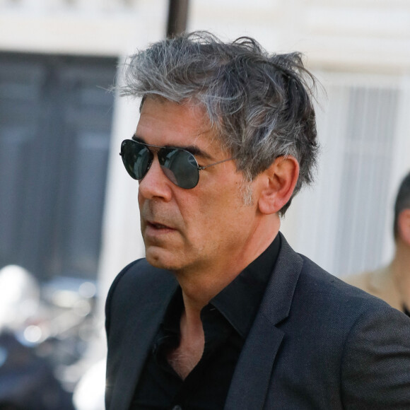 Xavier de Moulins - Obsèques de Laurent Vimont (PDG de Century 21) en l'église Notre-Dame de Grâce de Passy à Paris. Le 24 mars 2022