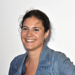 Apolline de Malherbe - Conféfrence de presse de rentrée de BFM Tv à Paris le 8 septembre 2017 © Guirec Coadic/Bestimage