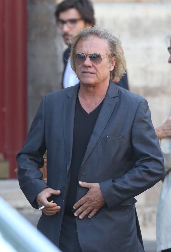 François Valéry - Obsèques de Roger Auque en l'église Saint-Germain-des-Près à Paris le 12 septembre 2014.