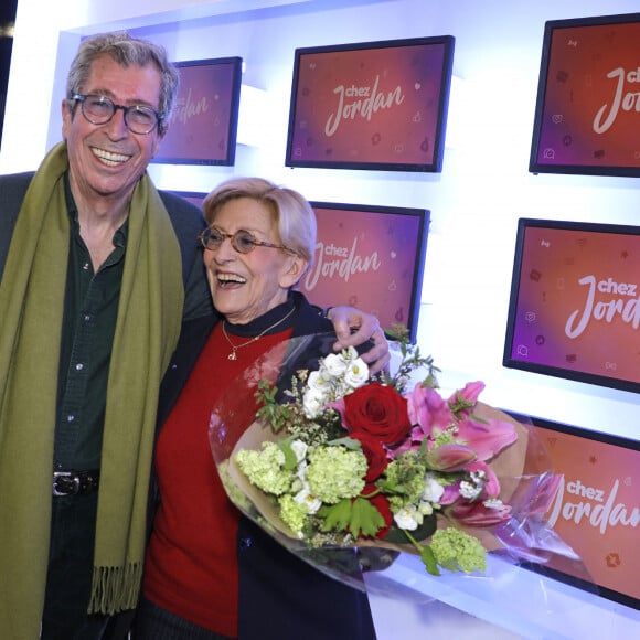 Exclusif - Patrick Balkany et Isabelle Balkany - Enregistrement de l'émission "Chez Jordan" à Paris le 28 mars 2023. © Cédric Perrin/Bestimage 