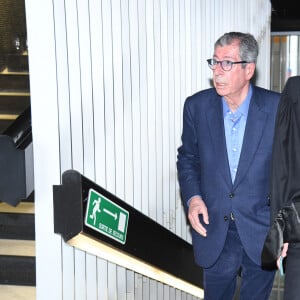 Le verdict est attendu le 6 juin prochain
L'ancien maire de Levallois-Perret, Patrick Balkany et son avocat Robin Binsard au palais de justice pour son procès pour diffusion de photomontages à caractère sexuel de l'ancien conseiller municipal de Levallois-Perret David-Xavier Weiss, à Nanterre, France, le 4 avril 2023. Le maire de Levallois-Perret et son épouse ancienne adjointe au maire de la ville, sont jugés le 4 avril pour falsification de photos à caractère sexuel d'un opposant politique, actuellement adjoint au maire de la commune. © Giancarlo Gorassini/Bestimage