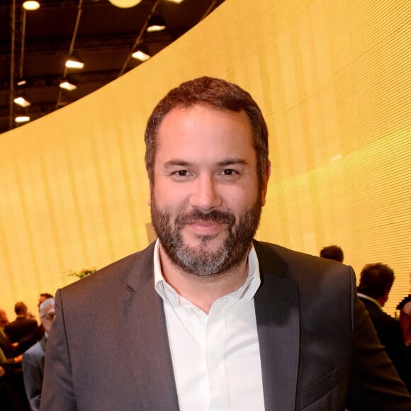 Bruce Toussaint - Présentation du Renault Trezor concept car électrique pendant la 119ème édition du Mondial de l'Automobile 2016 au Paris Expo Porte de Versailles à Paris, France, le 29 septembre 2016. © Rachid Bellak/Bestimage