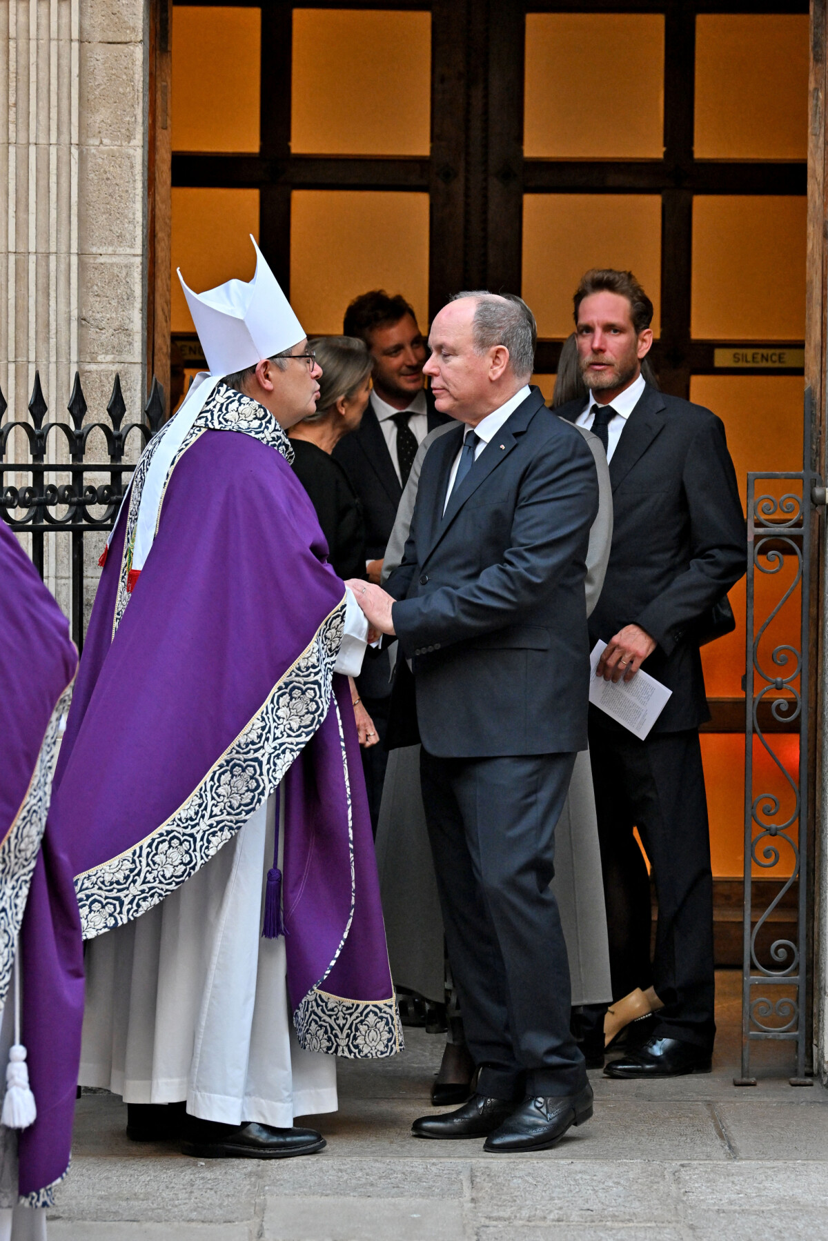 Photo : Pierre Casiraghi, Le Prince Albert II De Monaco Et Andréa ...