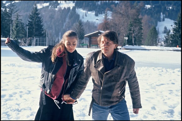 Roman Polanski et Emmanuelle Seigner à Gstaad