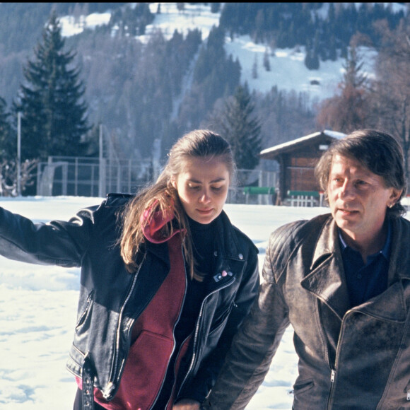 Roman Polanski et Emmanuelle Seigner à Gstaad