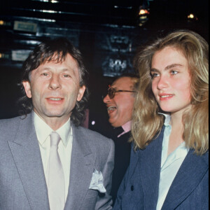 Roman Polanski et Emmanuelle Seigner en 1986