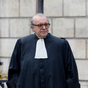 Exclusif - Hervé Temime - Obsèques de l'avocat Jean-Louis Pelletier en l'église Saint-Jacques du Haut Pas à Paris le 18 octobre 2022.  