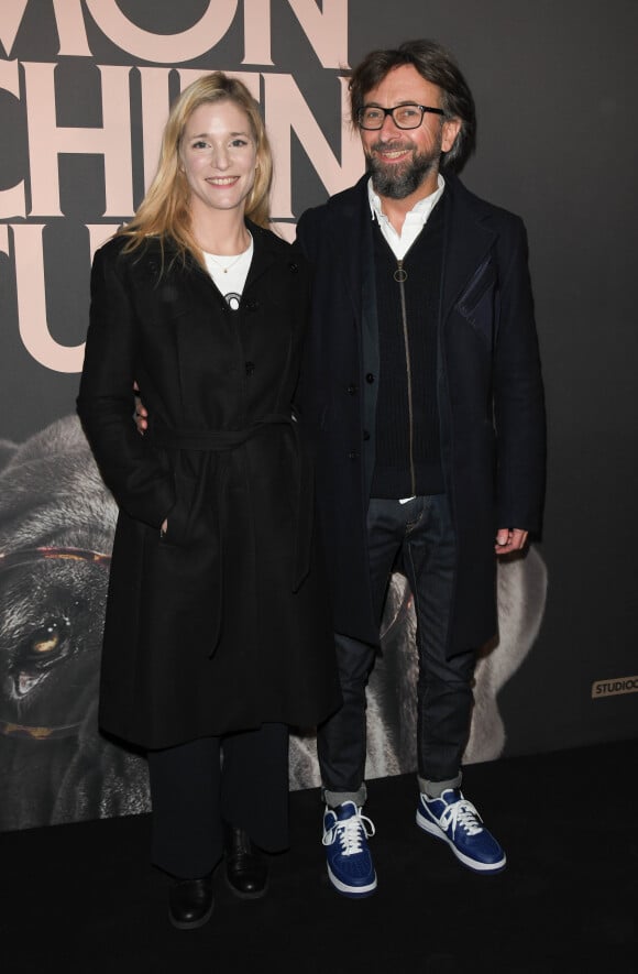 Natacha Régnier et Alex Jaffray - Avant-première du film "Mon chien stupide" au cinéma UGC Normandie à Paris, le 22 octobre 2019. © Coadic Guirec/Bestimage
