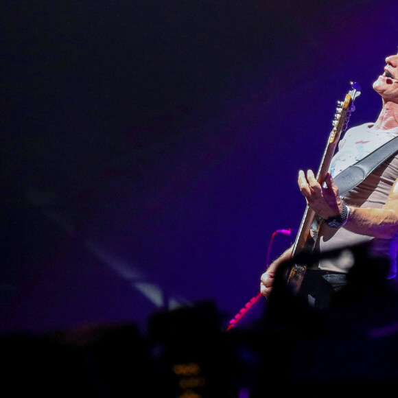Sting en concert au Zetra Hall à Sarajevo, le 2 octobre 2022. 
