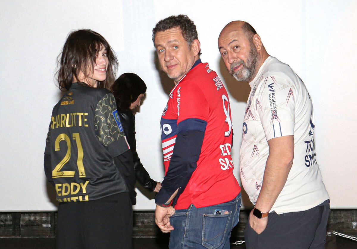 Photo : Charlotte Gainsbourg Dany Boon Et Kad Merad à La Première Du ...