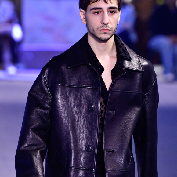 Celui-ci a confié qu'ils ne s'étaient pas parlé pendant longtemps.
Ben Attal - Défilé de mode prêt-à-porter automne-hiver 2022/2023 AMI lors de la fashion week de Paris. Le 19 janvier 2022 