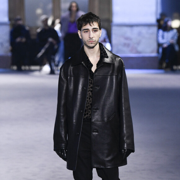 Ben Attal - Défilé de mode prêt-à-porter automne-hiver 2022/2023 AMI lors de la fashion week de Paris. Le 19 janvier 2022 