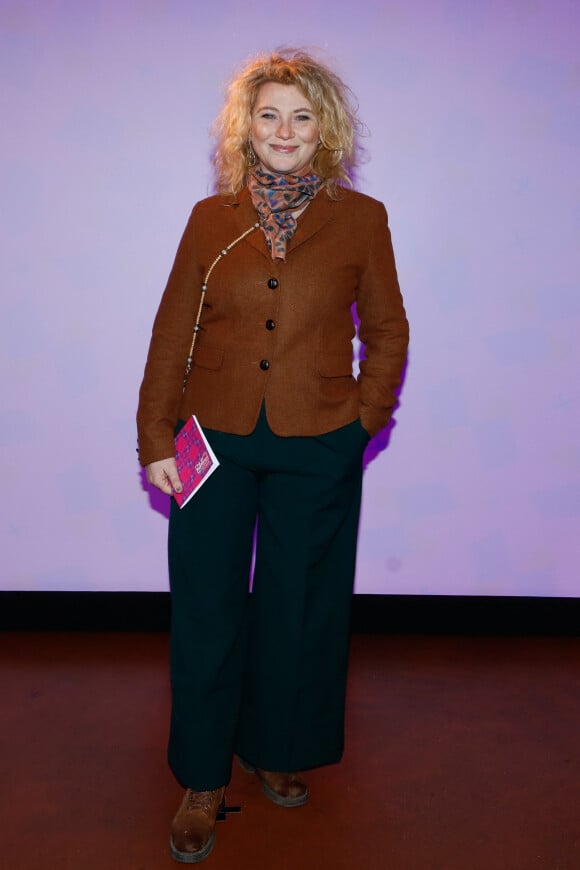 Cécile Bois lors de la première édition de "La nuit des artistes" à l'initiative de l'ADAMI au Pachamama à Paris le 27 mars 2023. © Christophe Clovis / Bestimage