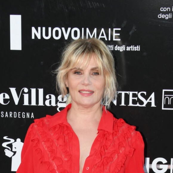 Emmanuelle Seigner - Cérémonie de remise de prix lors du 5 ème festival du film de Sardaigne "Filming Italy" à Cagliari, le 10 juin 2022. 