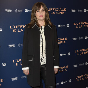 Emmanuelle Seigner - Les célébrités assistent à la première de "J'accuse" à Rome, le 18 novembre 2019. 