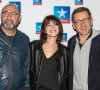 Kad Merad , Charlotte Gainsbourg , Dany Boon à la première du film "La Vie pour de vrai" à Lille, France, le 1er avril 2023. © Stéphane Vansteenkiste/Bestimage 